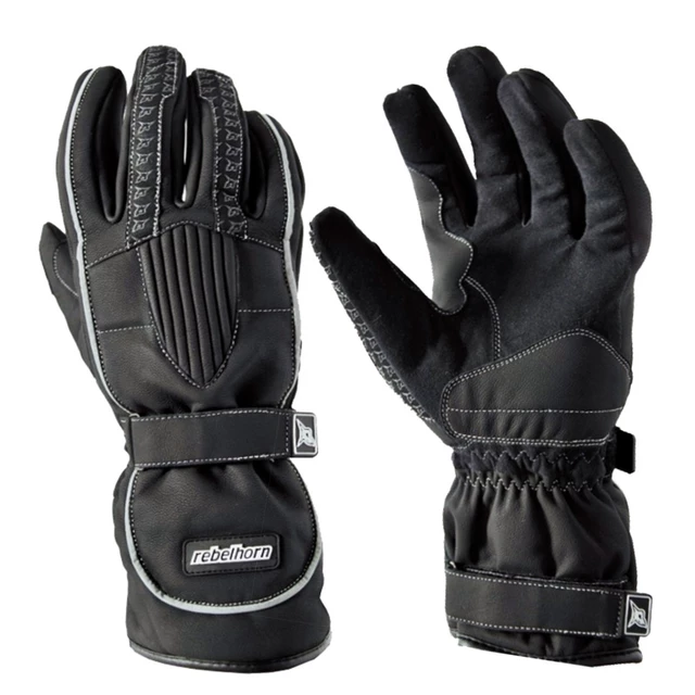 Moto rukavice Rebelhorn Comfort - černá