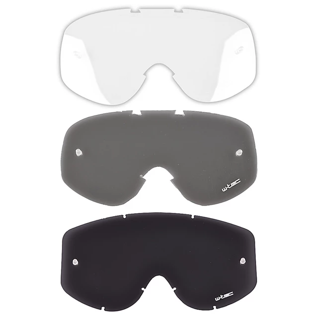 Spare lens for moto goggles W-TEC Benford - Smoke