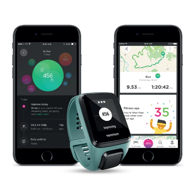 TomTom GPS-Uhr Spark 3 Cardio + Music