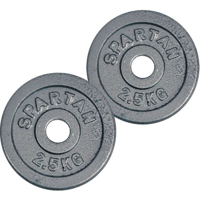 Steel Weight Plates Spartan 2x2.5 kg