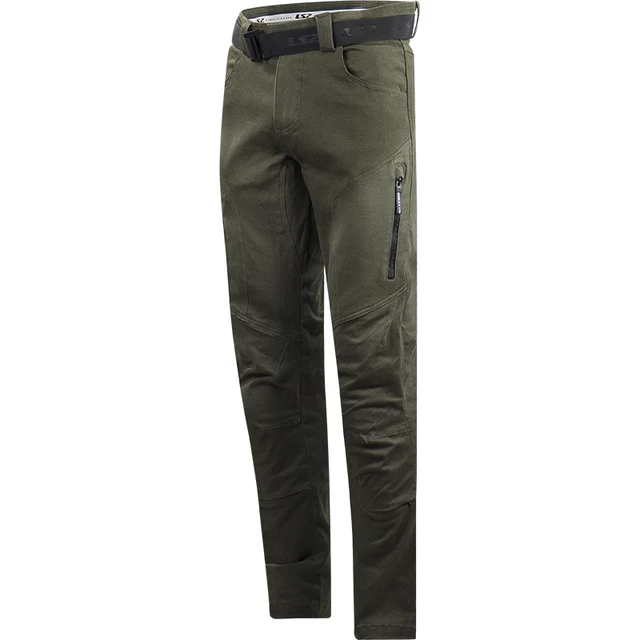 Men’s Motorcycle Pants LS2 Straight Olive Green - Olive Green - Olive Green