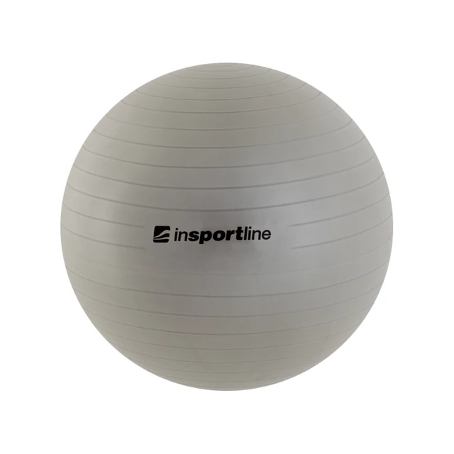 Gimnasztikai labda inSPORTline Comfort Ball 75 cm - szürke