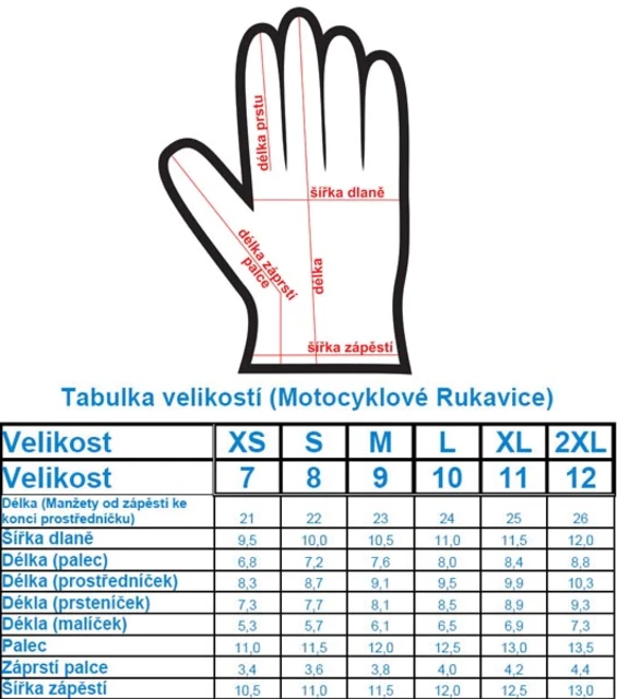 Motocross-Handschuhe WORKER MT 790