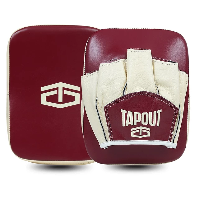 Boxing Focus Pads Tapout PU Burgundy