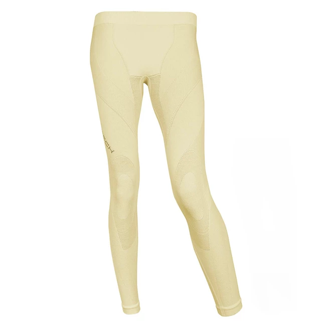 Ladies functional pants extreme Brubeck MERINO long - Beige