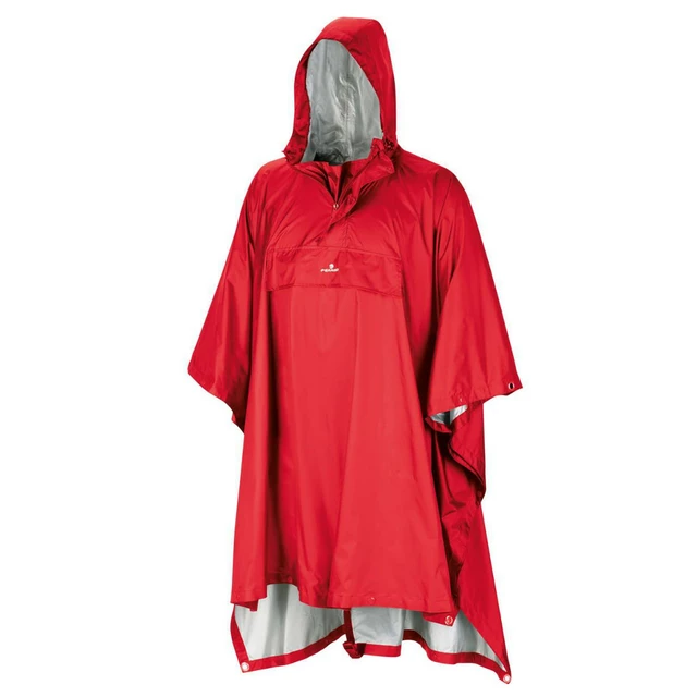Płaszcz przeciwdeszczowy poncho FERRINO Todomodo RP - Czerwony - Czerwony