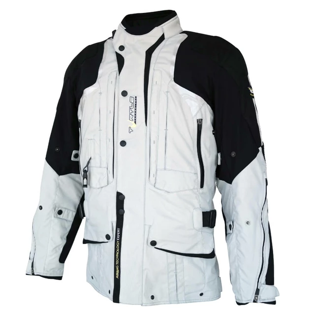 Légzsákos kabát Helite Touring New szürke - világos szürke - világos szürke