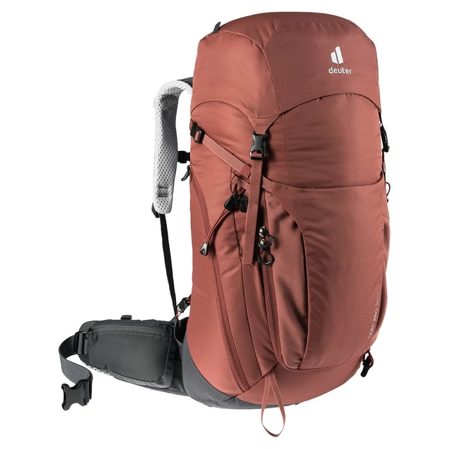 Túra hátizsák Deuter Trail Pro 34 SL - ón-marine kék - vörösfenyő-grafit