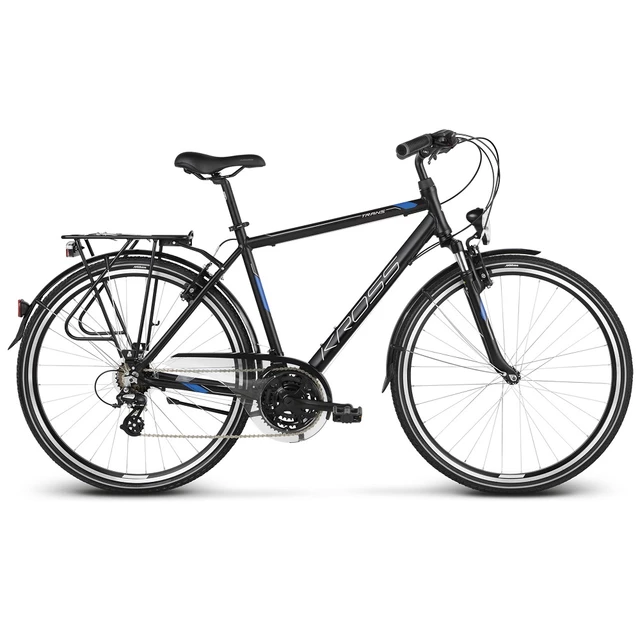 Men’s Trekking Bike Kross Trans 2.0 28” – 2020 - Black/Blue/Silver