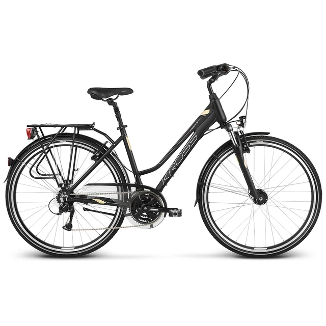 Kross Trans 4.0 28" Damen Trekking Fahrrad - Modell 2020 - schwarz/cremefarbe