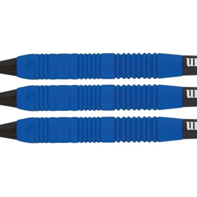 Darts Unicorn Core Plus Rubberized Brass Blue – 3-Pack