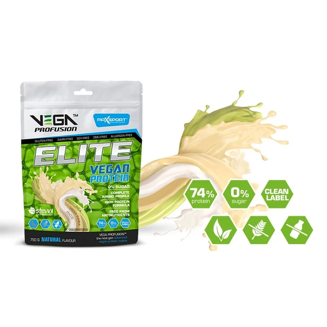 MAX SPORT Vega ProFusion Elite 750g Veganes Proteinpulver