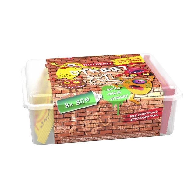 Nutrend Street XL 8 x 30 g Snack Box