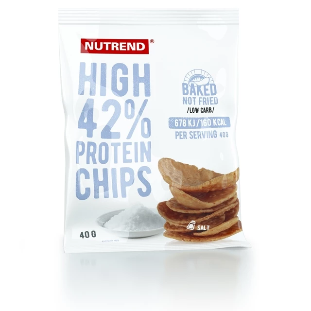 Proteinové chipsy Nutrend High Protein Chips 6x40g