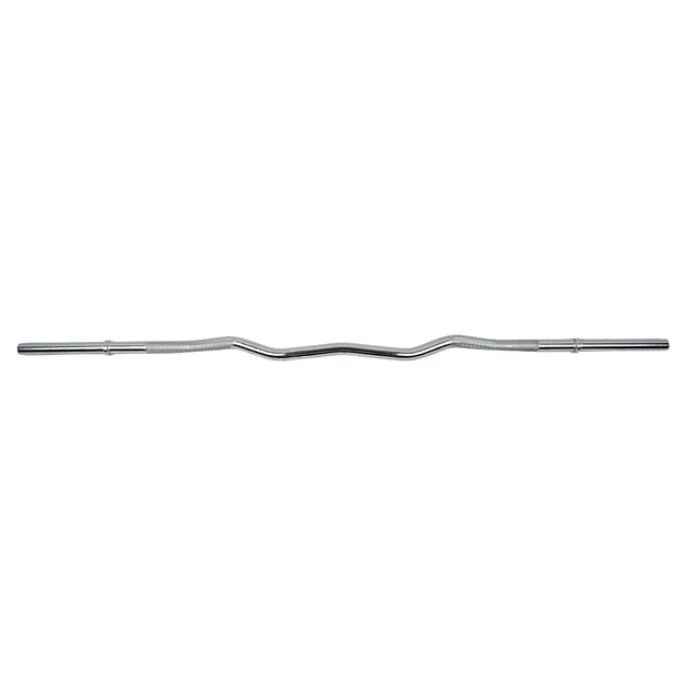 Curled Barbell Bar inSPORTline 160 cm/30 mm RB -63C Without Threading