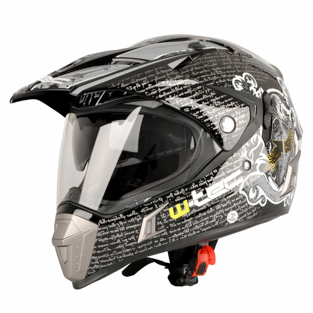 Moto přilba W-TEC NK-311 - Duo Sport Black Grey, XS (53-54)