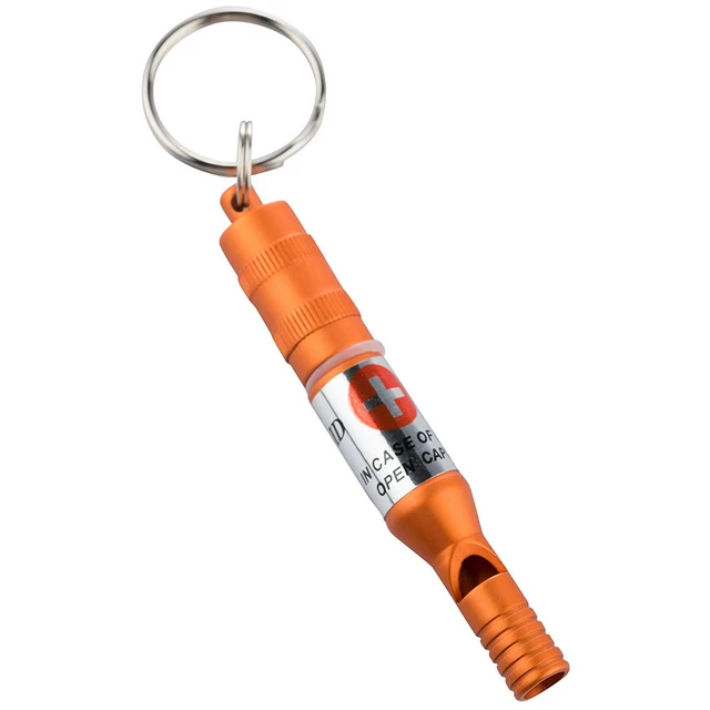 Emergency Whistle with Waterproof Capsule Munkees - Orange