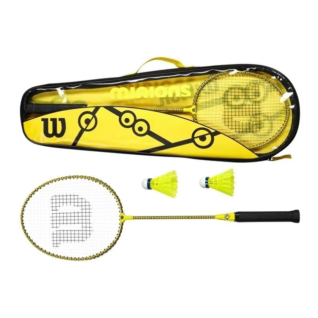Wilson Minions Badminton-Set - 2 Schläger