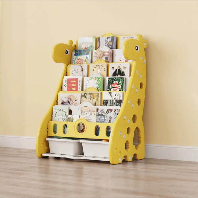 Children’s Bookcase inSPORTline Girafondo - Yellow