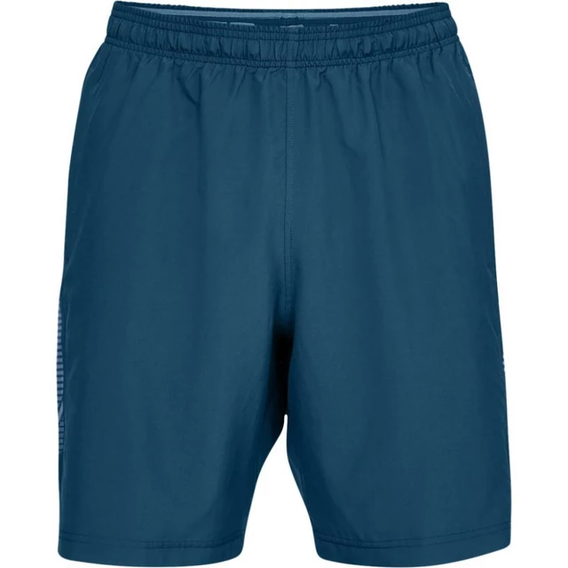 Men’s Shorts Under Armour Woven Graphic Short - Black/Steel - Petrol Blue