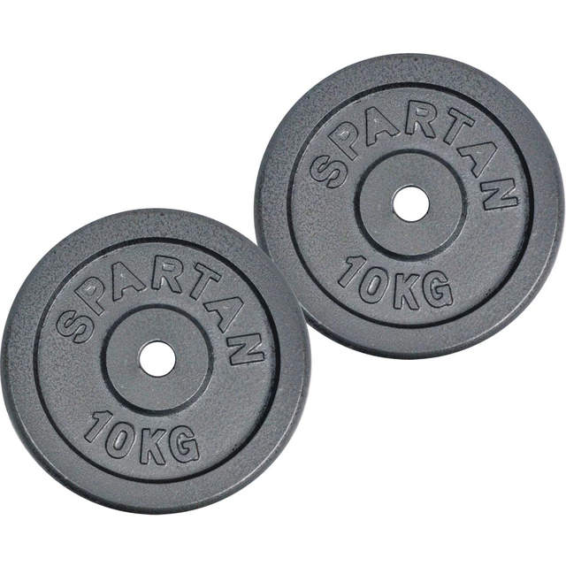 Steel Weight Plates Spartan 2x10 kg