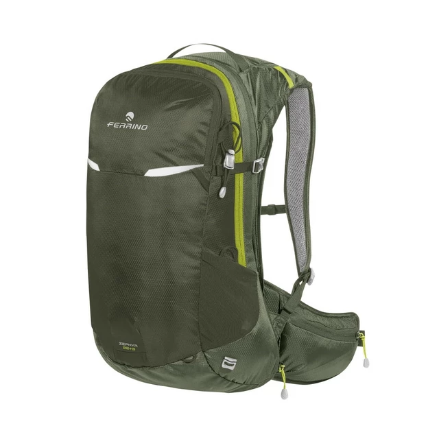 Backpack FERRINO Zephyr 22 + 3 L SS23 - Black - Green