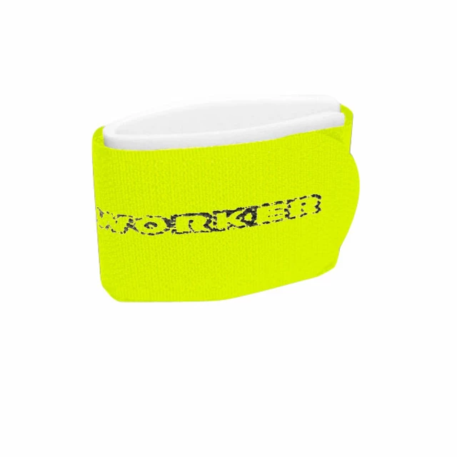 Fastening straps for cross country bands WORKER - Yellow