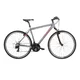 Men’s Cross Bike Kross Evado 1.0 28” – 2023 - Black/Graphite - Graphite/Red