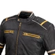 Men’s Leather Motorcycle Jacket W-TEC Traction