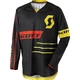 Motocross Jersey SCOTT 350 Dirt MXVII - Black-Yellow