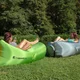 Oryginalny Dmuchany leżak lazy bag na lato inSPORTline Sofair materac fotel - Szary