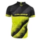 Cycling Jersey Crussis - Black-Fluo Yellow