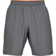 Men’s Shorts Under Armour Woven Graphic Short - Black/Steel - Gray/Orange