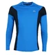 Pánské běžecké kompresní triko Newline ICONIC Vent Stretch - modrá