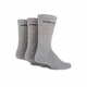 Ponožky Head Crew UNISEX - 3 páry - šedo-čierna