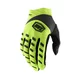 Motokrosové rukavice 100% Airmatic žlutá/černá - žlutá/černá