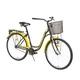 Urban bike DHS Citadinne 2632 26" - model 2015 - Black-Yellow