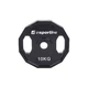 Rubber Coated Weight Plate inSPORTline Ruberton 10kg 30 mm
