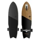 Longboard Street Surfing Shark Attack Koa Black 36"