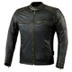 Leather Motorcycle Jacket Rebelhorn Hunter - Black