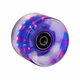 Svítící kolečko na penny board 60*45 mm vč. ložisek ABEC 7 - růžová - tmavě fialová