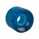 Průhledné kolečko na penny board 60*45 mm - bílá - modrá