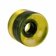 Przezroczyste kółko do deskorolki typu penny board fiszka 60*45 mm - Zielony - Żółty