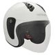 Open face helmet with plexiglass Fenix HY-818 - White-Black