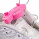 Világító cipőfűző WORKER Platube 80 cm - rózsaszín