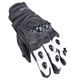 Moto rukavice W-TEC Radoon - černo-bílá - černo-bílá