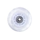 Light-Up Inline Skate Wheel PU76*24mm with ABEC 7 Bearings - White