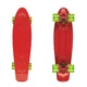 Penny Board Fish Classic 22” - Red-Red-Transparent Green