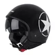 W-TEC FS-710S Roller Helm - schwarz mit dem Stern