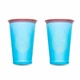 Collapsible Cups HydraPak Speed Cup – 2 Pack - Malibu Blue/Golden Gate